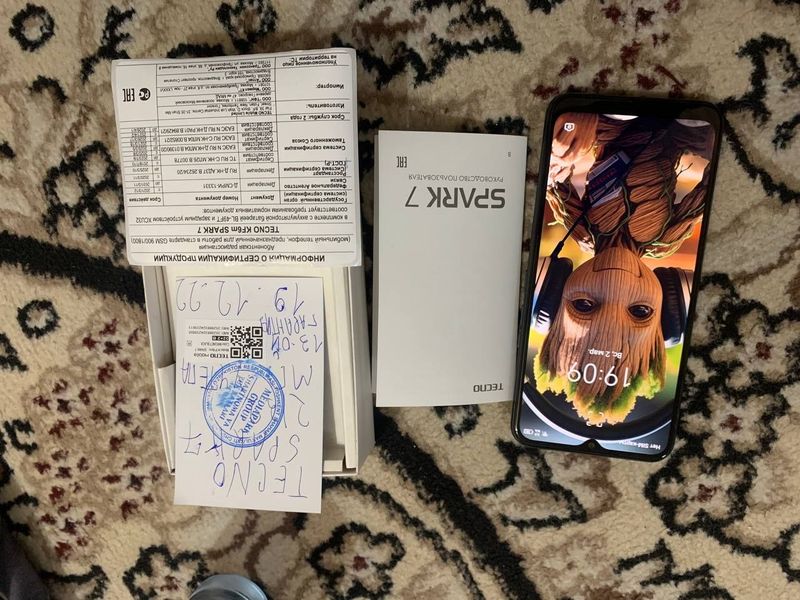 Tecno Spark 7 IME o'tgan Tecno Spark 7 IME o'tgan