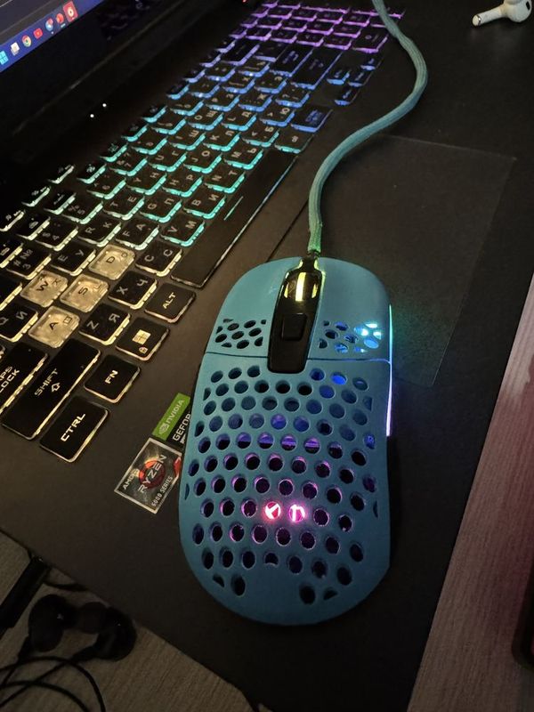 Мышка XTRYFY M42 Blue RGB