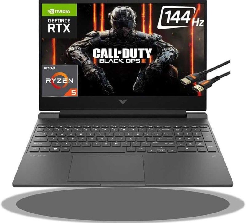 HP Victus (Ryzen 5 7534H/ 16-GB/ 512-GB/ RTX 2050) HP Victus (Ryzen 5 7534H/ 16-GB/ 512-GB/ RTX 2050)