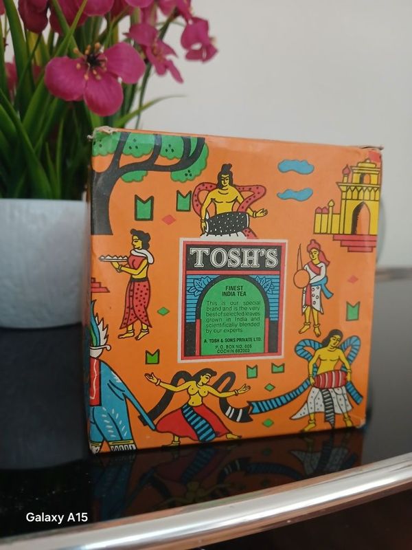 Чай TOSH'S индия 70,80годов Чай TOSH'S индия 70,80годов