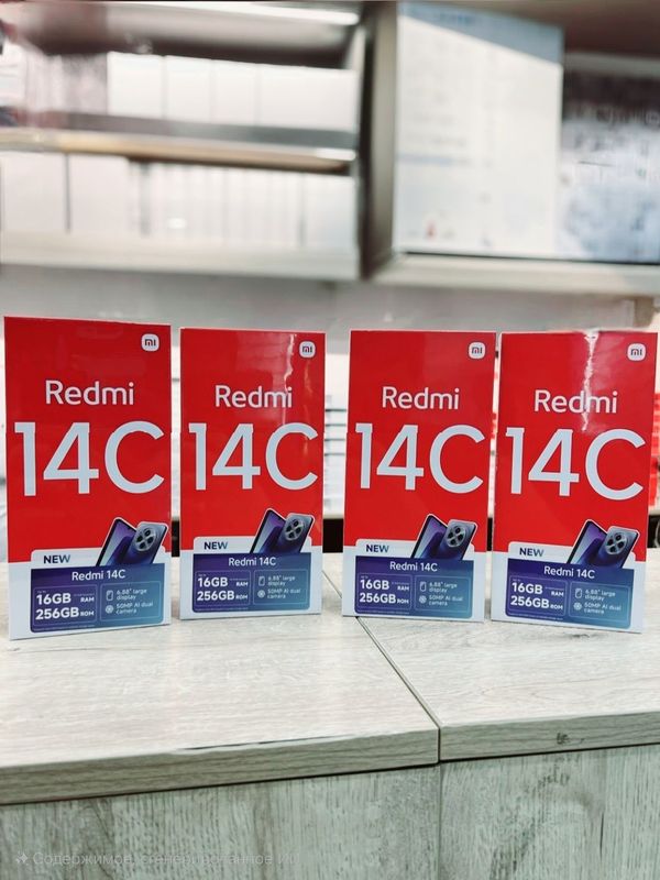 Новый Redmi 14C 128/256Gb Запечатанный