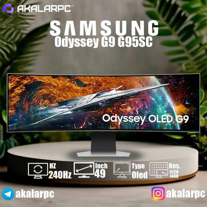 Samsung Odyssey G9 G95SC 49 240Hz - LS49CG954SMXUE