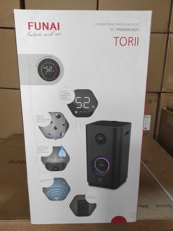 Климатический комплекс Funai Torii CC-TRE600/6.0, увлажнитель воздуха Климатический комплекс Funai Torii CC-TRE600/6.0, увлажнитель воздуха