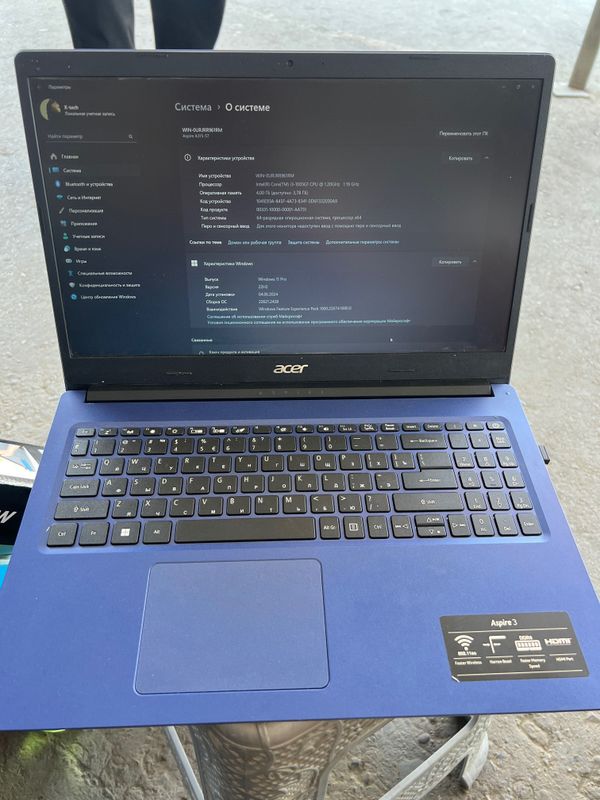 Acer Aspire3 core i3