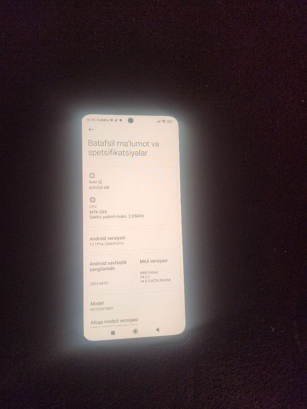 Redmi note 10s xolati ideal