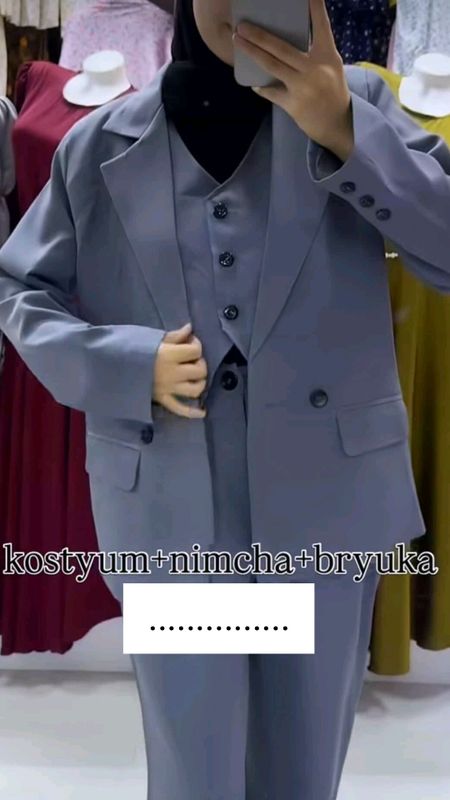 kastyum shim nimcha, ayollar uchun