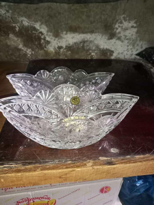 Хрусталь конфетницы Хрусталь конфетницы