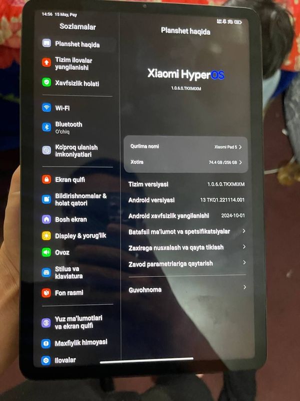 Mi pad 5 256GB 60FPS Mi pad 5 256GB 60FPS