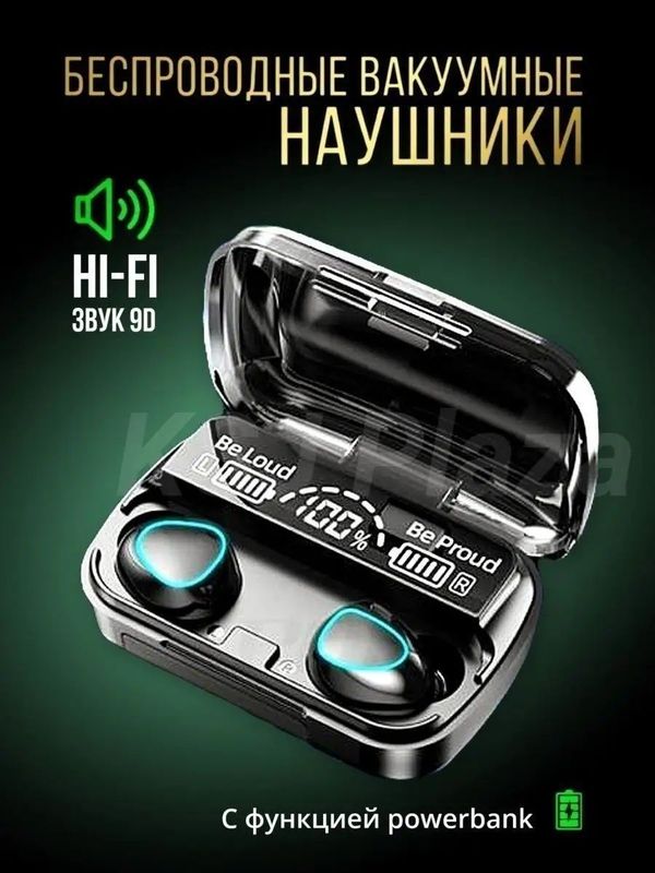 M10 simsiz naushnik - powerbankli naushnik M10 simsiz naushnik - powerbankli naushnik