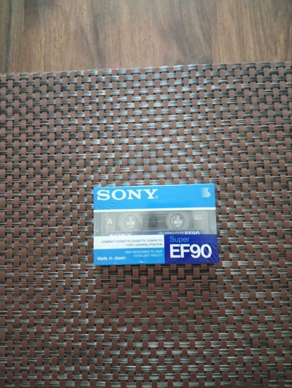 Ауди кассета Sony Super EF90. Производство Япония Ауди кассета Sony Super EF90. Производство Япония