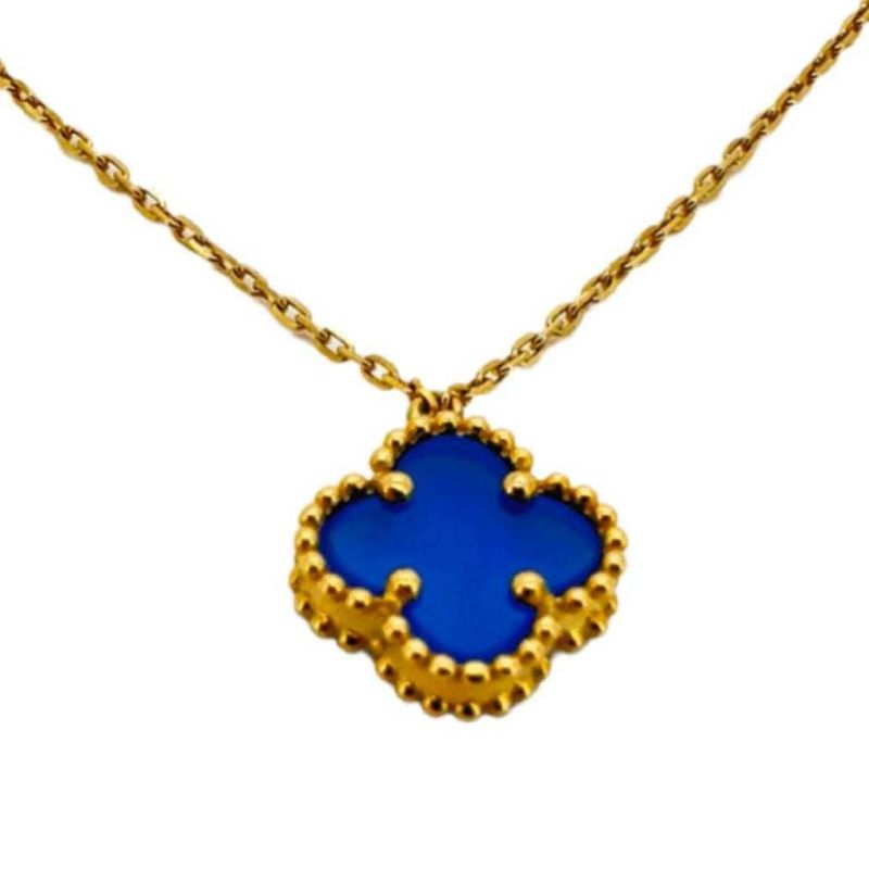 Золотая цепочка в стиле Van Cleef & Arpels 750 пробы Золотая цепочка в стиле Van Cleef & Arpels 750 пробы