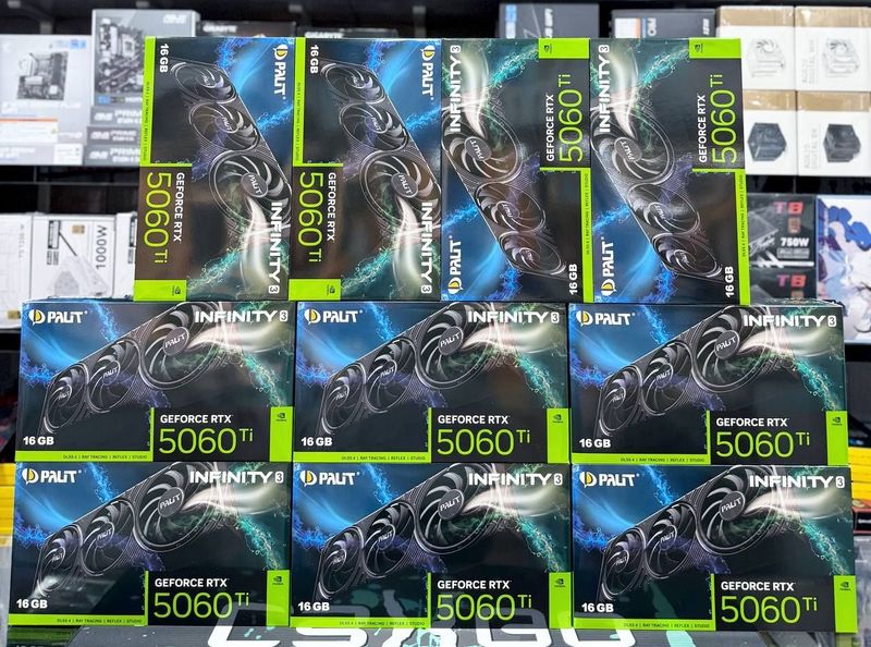 NEW Palit Infinity RTX 5060Ti 16GB optom NEW Palit Infinity RTX 5060Ti 16GB optom