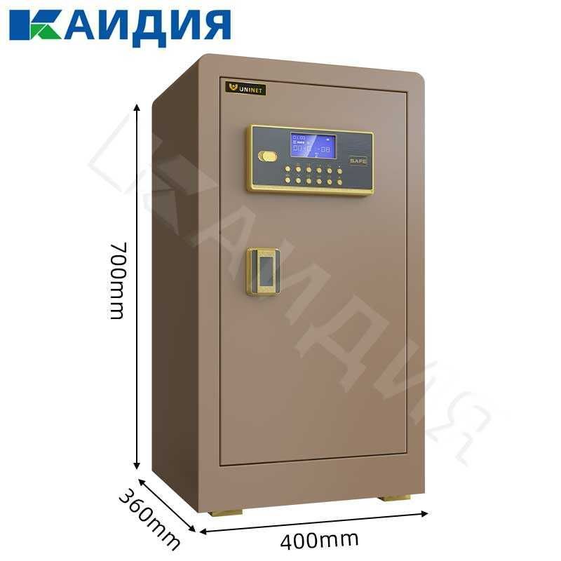 Smart seyf – WiFi сейф с отпечатком пальца, пароль+ключ, сигнализация Smart seyf – WiFi сейф с отпечатком пальца, пароль+ключ, сигнализация