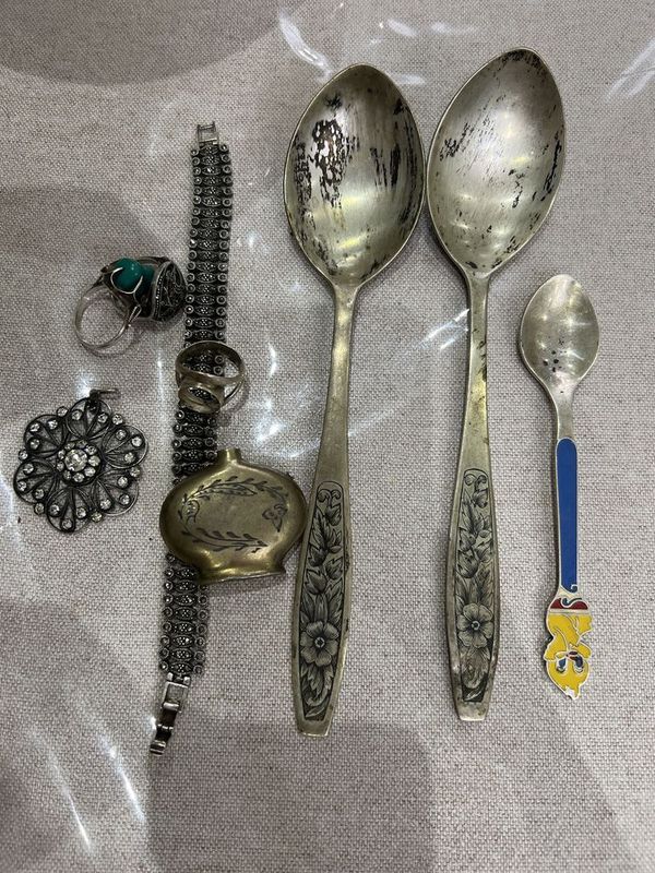 Серебро 875/925 ложки Серебро 875/925 ложки
