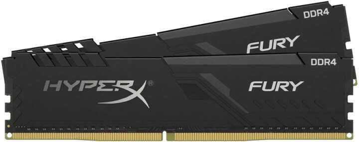 Kingston HyperX Fury 4GB 2666MHz DDR4 Радиатор черный