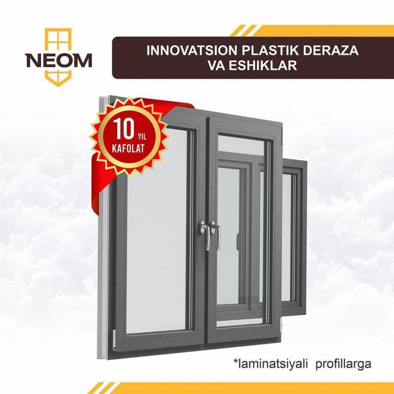 neom plast ewik va romlar standart razmerda zakaz ham olamiz