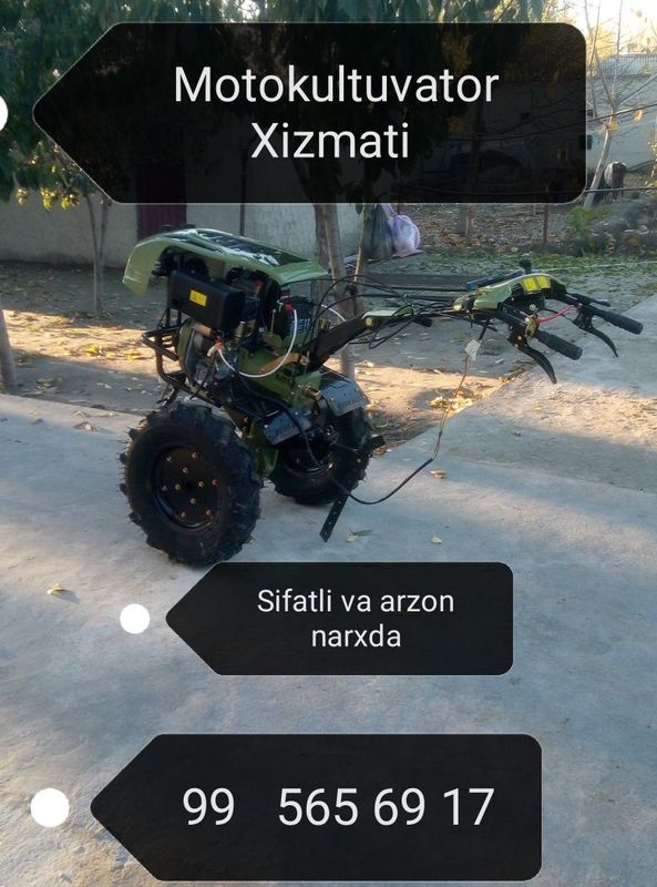 Mini troktor xizmati