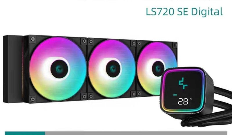 DeepCool 360 LS720 SE DIGITAL водное охлаждение НОВЫЙ DeepCool 360 LS720 SE DIGITAL водное охлаждение НОВЫЙ