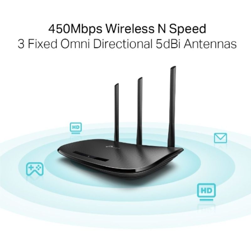 WiFi router TP_LINK N450 TL-WR940N WiFi router TP_LINK N450 TL-WR940N