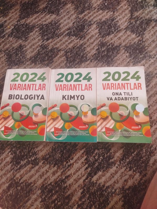 2024 biologiya, kimyo,ona tili va adabiyot kitobchasi