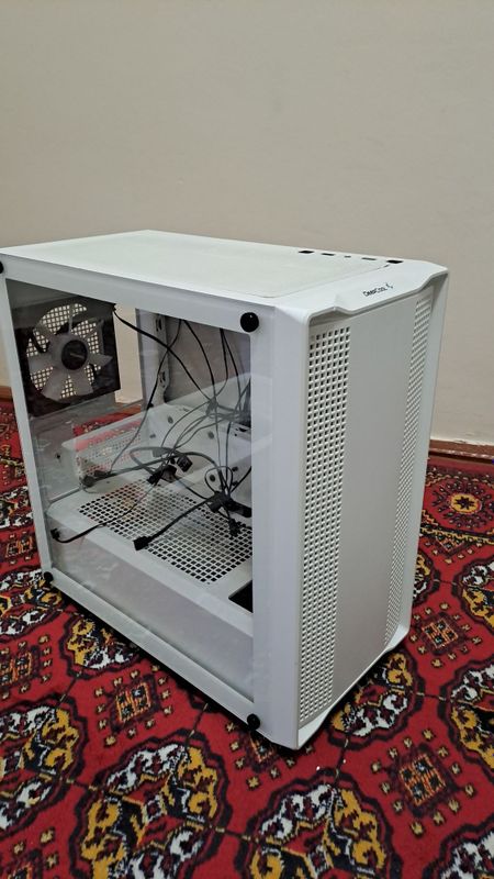 Белый Корпус deepcool cc360 wh argb Белый Корпус deepcool cc360 wh argb
