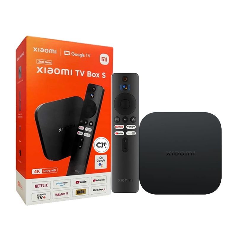 MI BOX S 2/8 2nd Gen Global Новый android tv box гарантия 1месяц