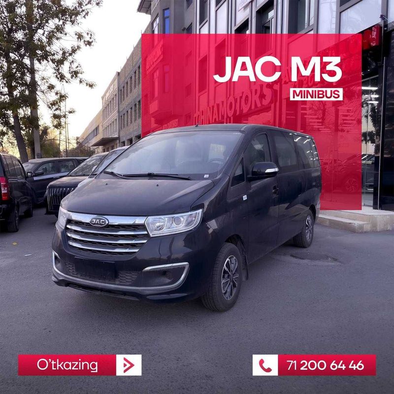 JAC M3 miniven chegirmalarga ulgurib qoling