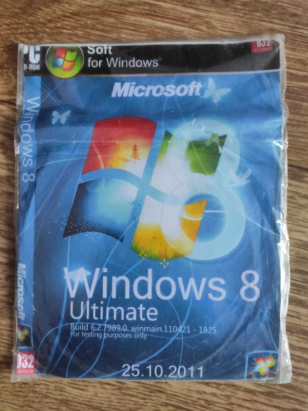 продается 2 диска windows 7 и 8