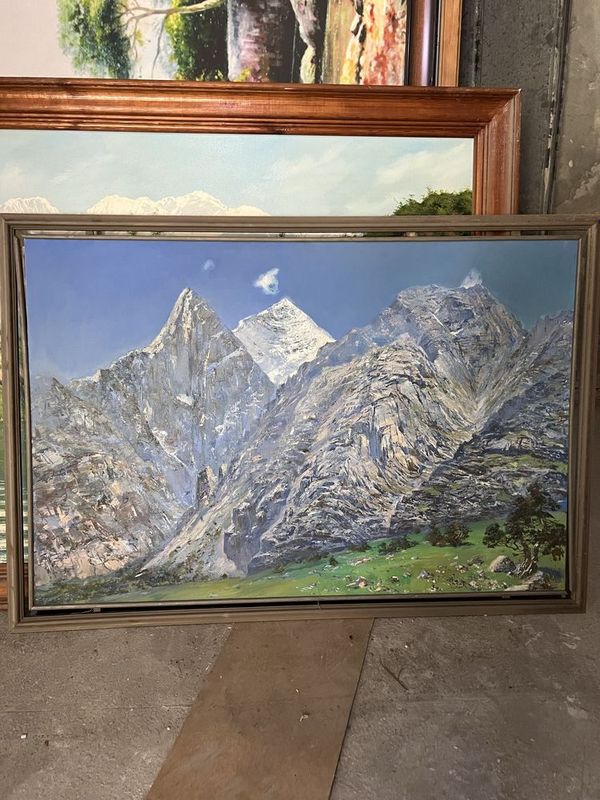 Картина маслом, пейзаж Картина маслом, пейзаж