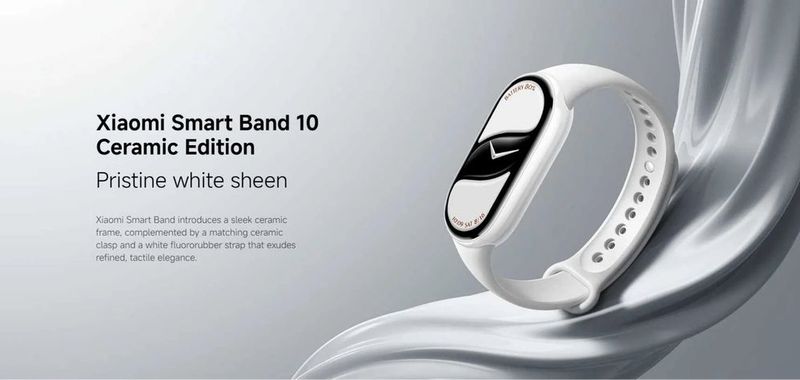 Новый Модель Xiaomi Band 10 Ceramic Edition 2025 Новый Модель Xiaomi Band 10 Ceramic Edition 2025