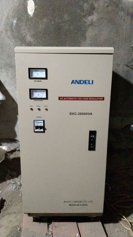 Стабилизатор напряжения ANDELI 20 кВт Стабилизатор напряжения ANDELI 20 кВт
