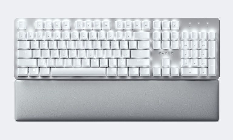 Razer Pro type Ultra white keyboard bluetooth Razer Pro type Ultra white keyboard bluetooth