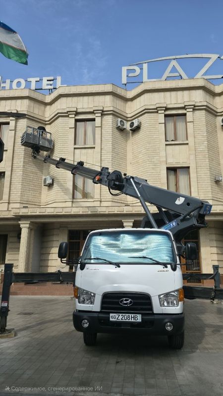 Автовышка установкаси сотилади 28 метрлик якинда кореядан келган Автовышка установкаси сотилади 28 метрлик якинда кореядан келган