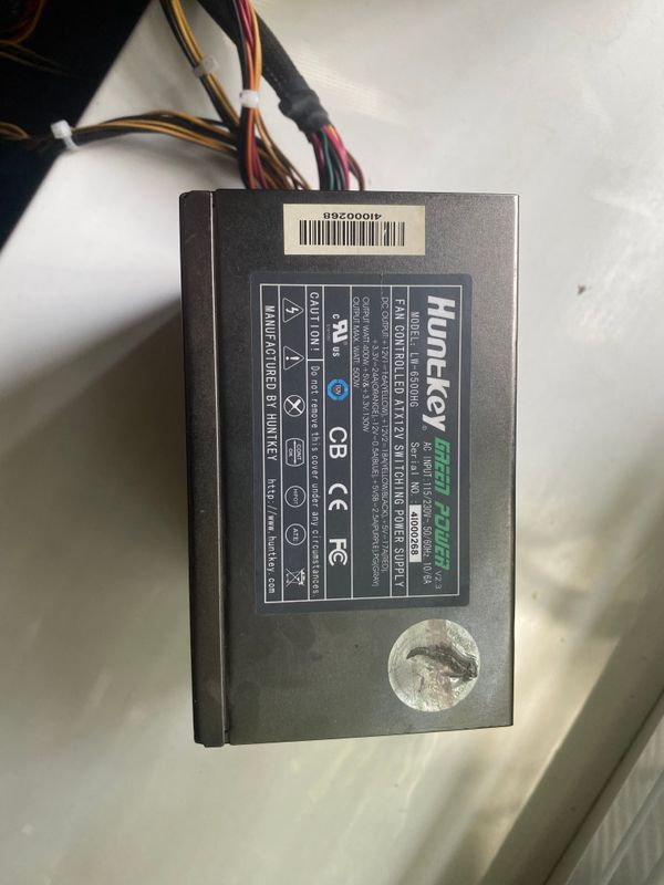 Блок питания Huntkey 450w Блок питания Huntkey 450w