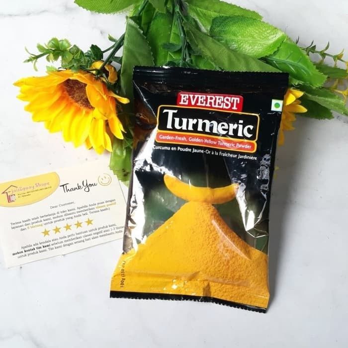 Turmeric powder-Органический порошок куркумы от Everest 100 гр.