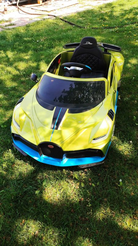 детская машинка, бугатти, bugatti divo