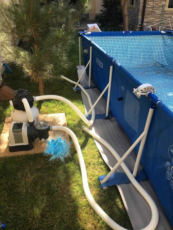 Песочные фильтры Intex с технологией Hydro Aeration для бассейна Песочные фильтры Intex с технологией Hydro Aeration для бассейна