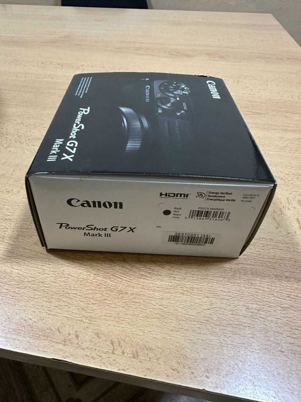 Canon G7 X MARK 3 black