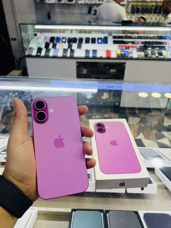 iPhone 16 128 gb pink rangi yengide 100% iPhone 16 128 gb pink rangi yengide 100%