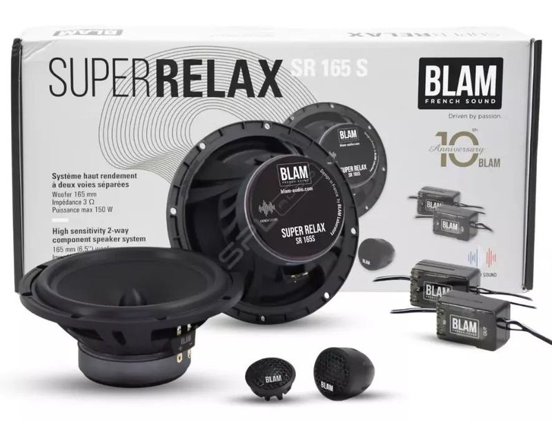 BLAM SR165S 2х полосная компонентная акустика BLAM SR165S 2х полосная компонентная акустика