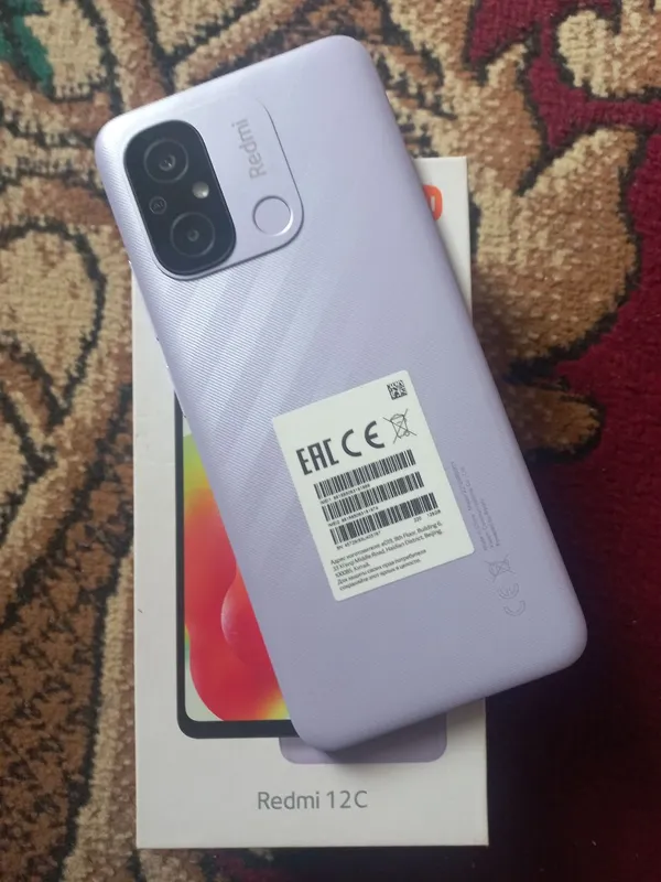 Redmi 12 C korobka dakiment 100 %