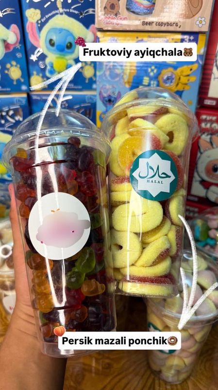 500gr halol marmeladlar ha xili bor Turkiya Xitoy 500gr halol marmeladlar ha xili bor Turkiya Xitoy