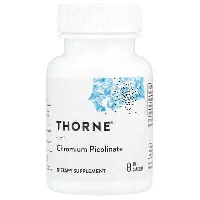 Chromium Picolinate Thorne 500mcg N60