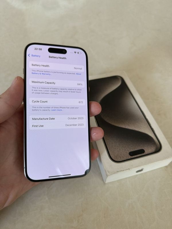 Iphone 15 pro 256 gb J/A Iphone 15 pro 256 gb J/A