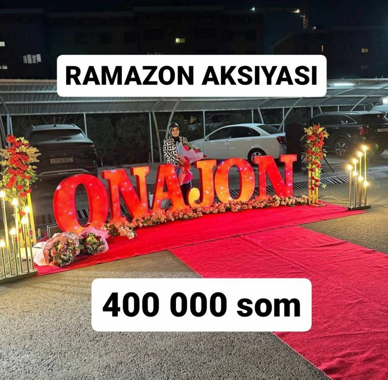 AKSIYA onajon oformleniya otajon afarmleniya 400 000 som