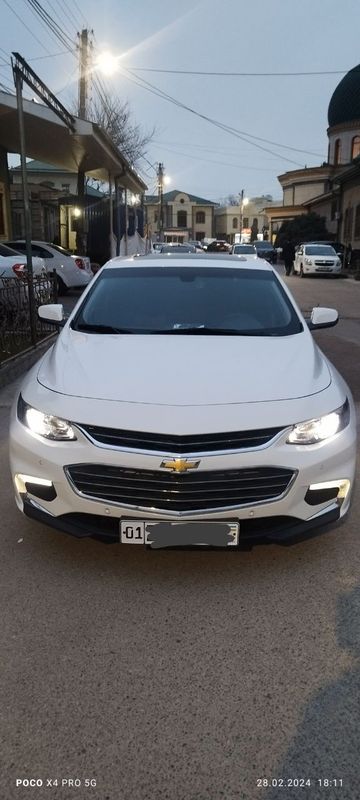 Chevrolet Malibu 2 Arendaga beriladi 2.4 atmosferniy