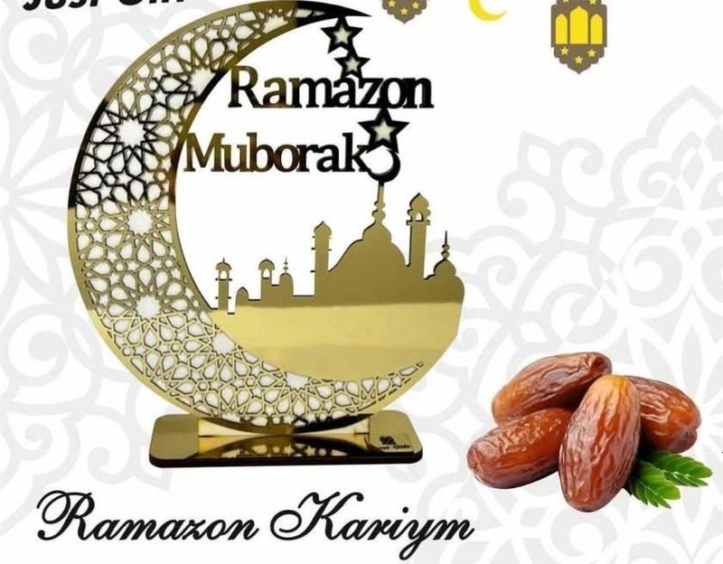 Ramazon Muborak Toper Dekor