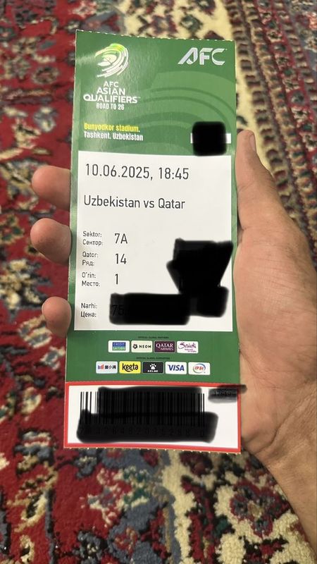 Uzbekistan Vs Qatar 3 та Qoldi Futbol Belet Белет Билет Uzbekistan Vs Qatar 3 та Qoldi Futbol Belet Белет Билет