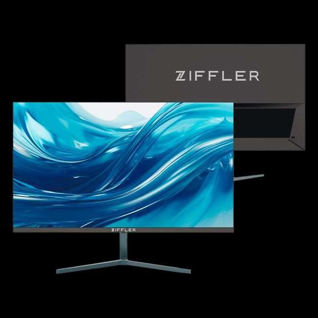 ZIFFLER 24ZI3000-24″ Flat monitor (VGA+HDMI+DC) IPS FLAT 100hz BLACK