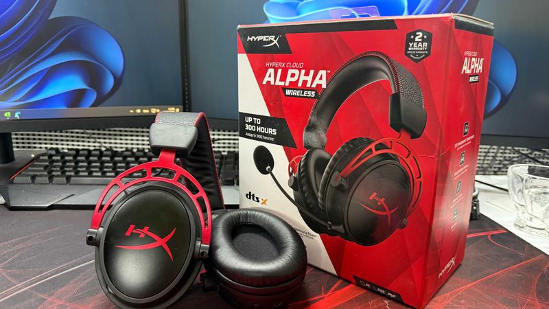 HyperX Cloud Alpha Wireless – Original, Zo'r Sifat, Uzoq Batareya! HyperX Cloud Alpha Wireless – Original, Zo'r Sifat, Uzoq Batareya!